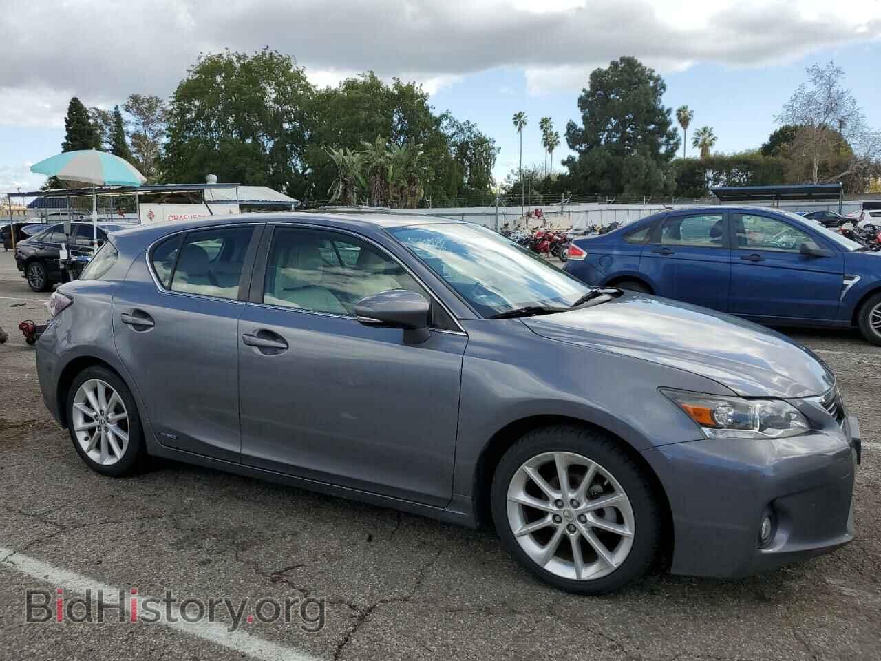 2012 LEXUS CT 200 - VIN: JTHKD5BH6C2104920 - Фото 4