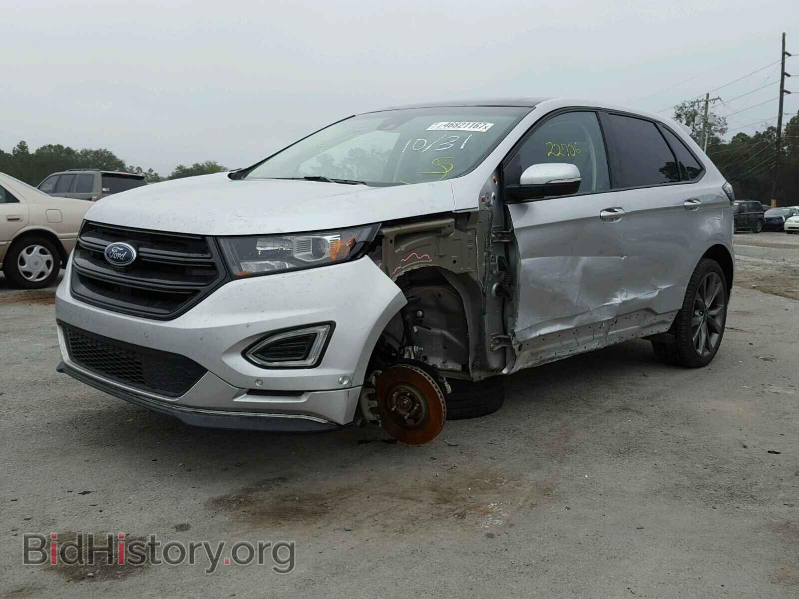2016 FORD EDGE - VIN: 2FMPK4AP0GBC56400 - Фото 2