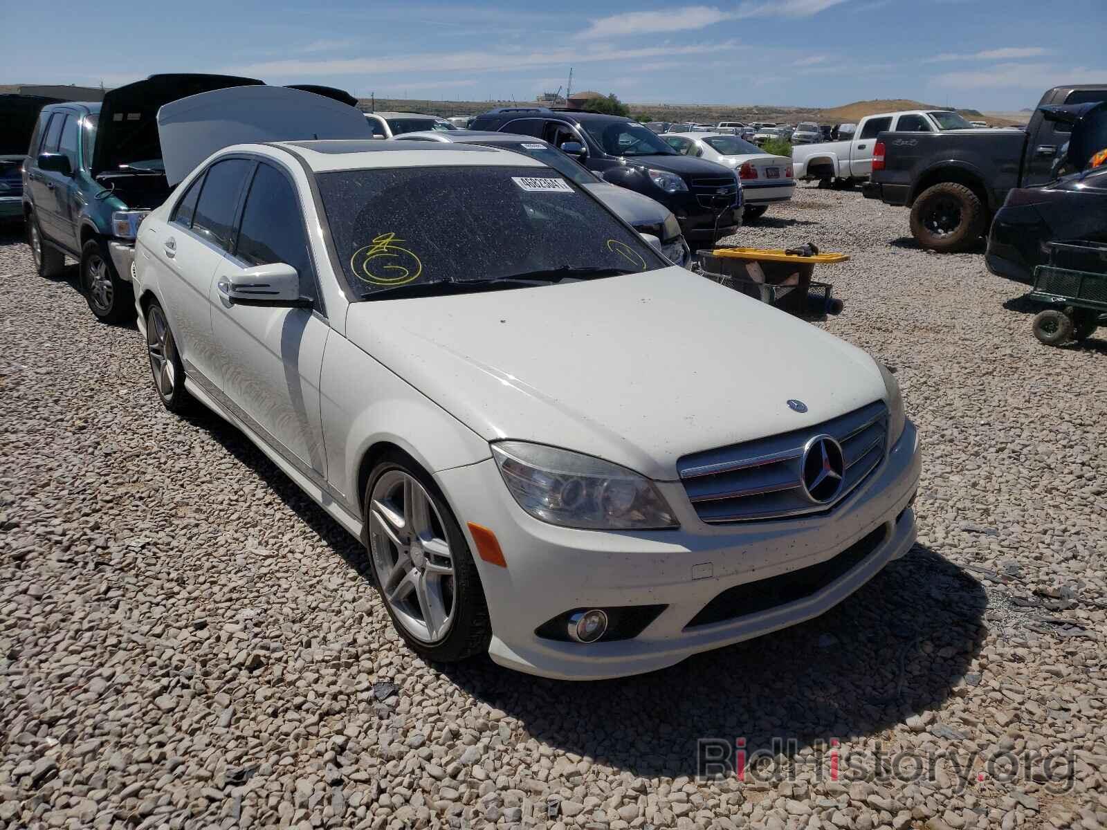 Photo WDDGF5EB7AR093283 - MERCEDES-BENZ C CLASS 2010