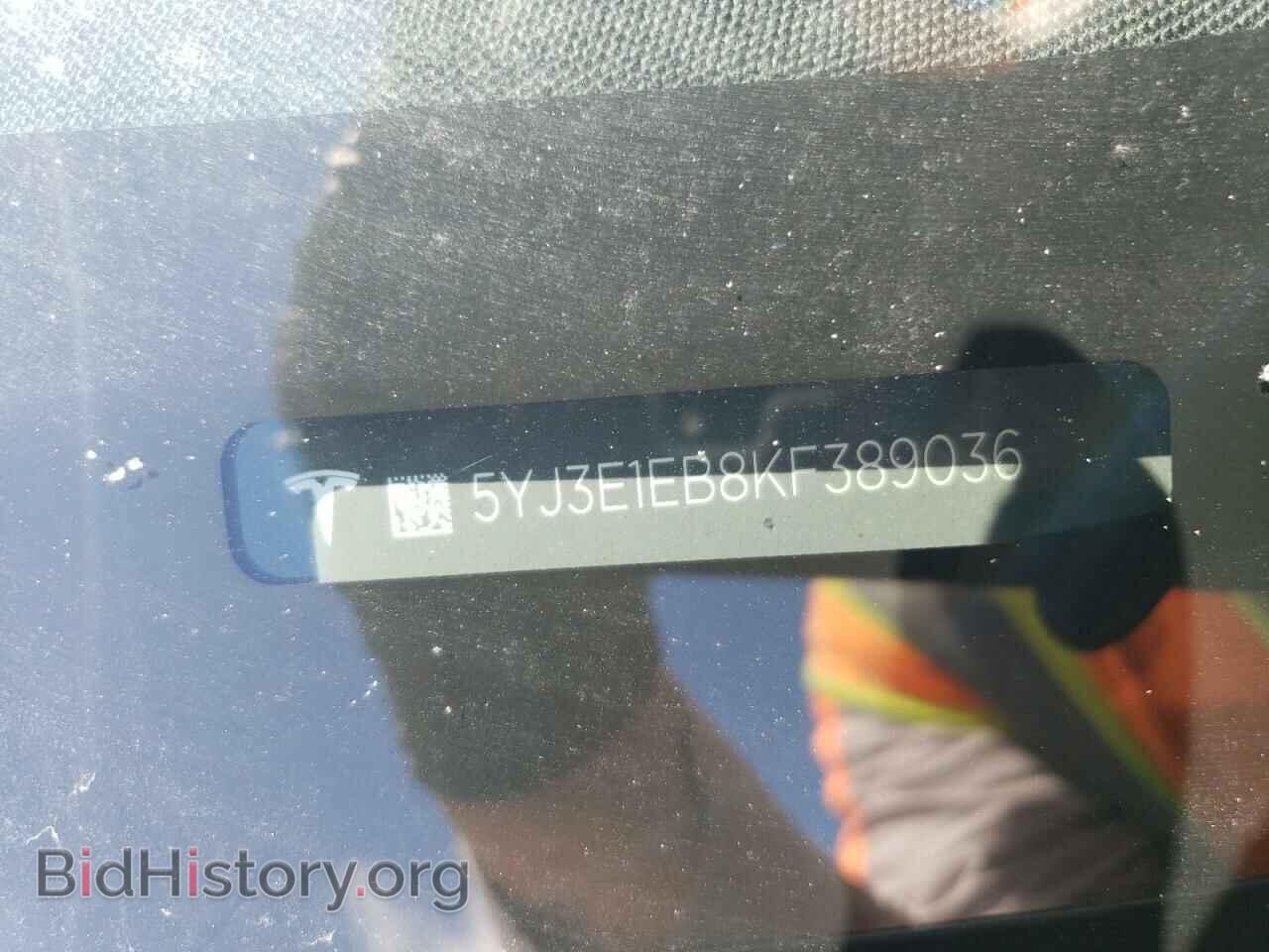 2019 TESLA MODEL 3 - VIN: 5YJ3E1EB8KF389036 - Photo 13