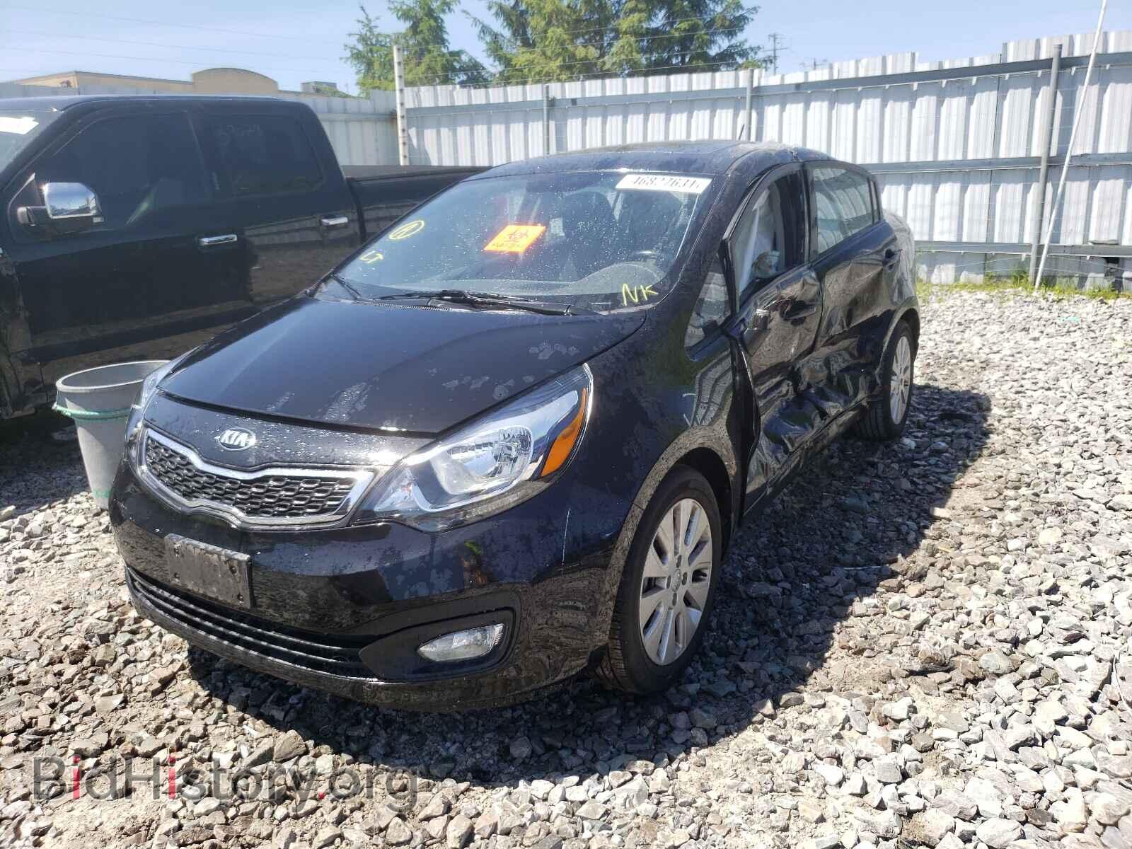 2015 KIA RIO - VIN: KNADN4A33F6516066 - Фото 2