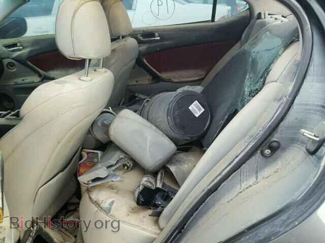 2007 LEXUS IS250 - VIN: JTHBK262075039271 - Фото 6