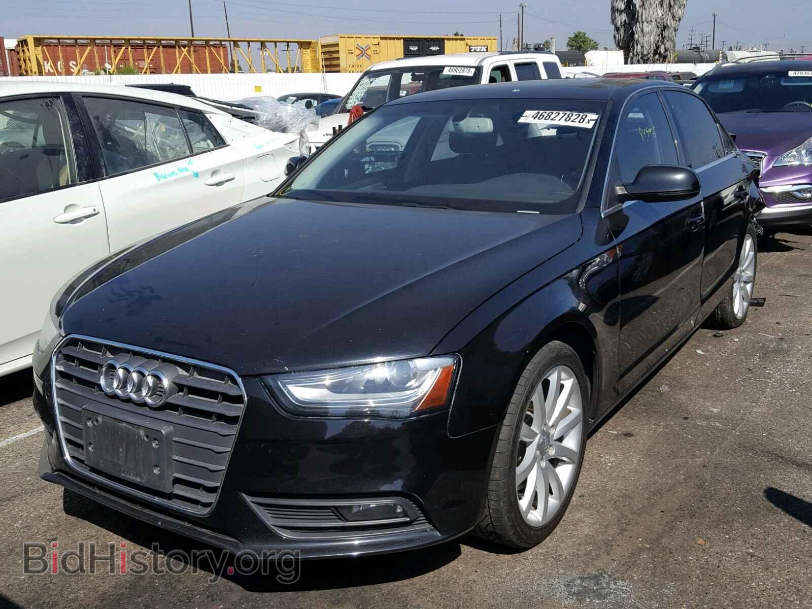 2013 AUDI A4 - VIN: WAUEFAFL2DA048074 - Фото 2