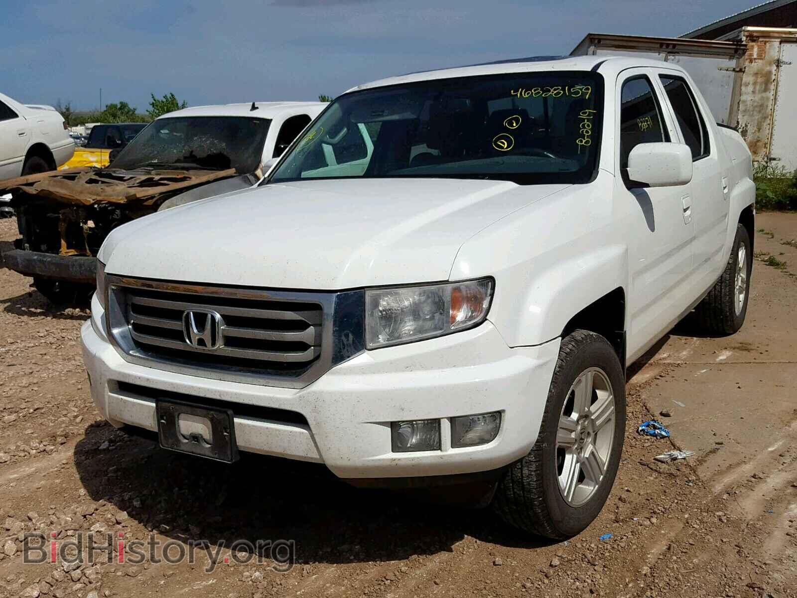 2013 HONDA RIDGELINE - VIN: 5FPYK1F5XDB016341 - Фото 2