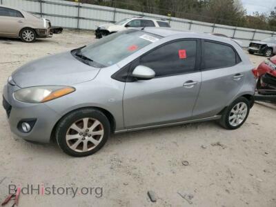 2013 Mazda 2, серебристый — VIN JM1DE1LY9D0161091, Copart