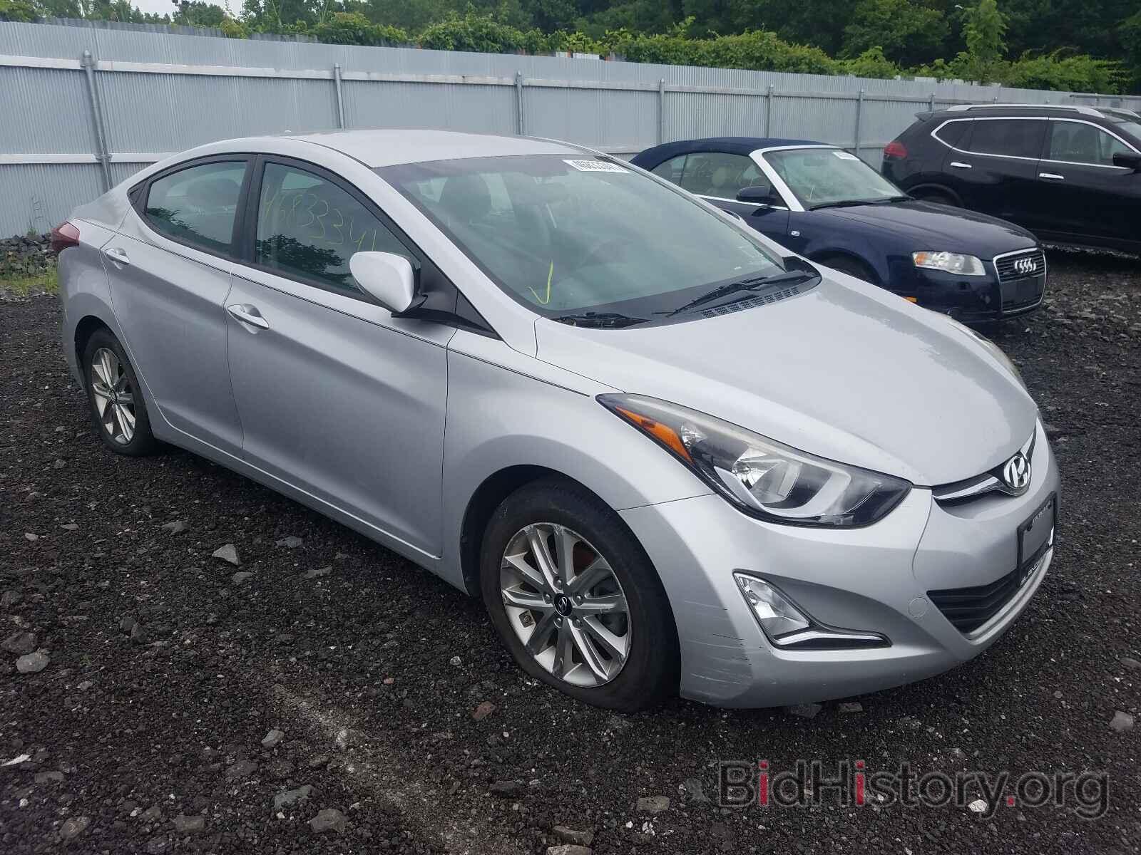 Photo KMHDH4AE4EU104434 - HYUNDAI ELANTRA 2014