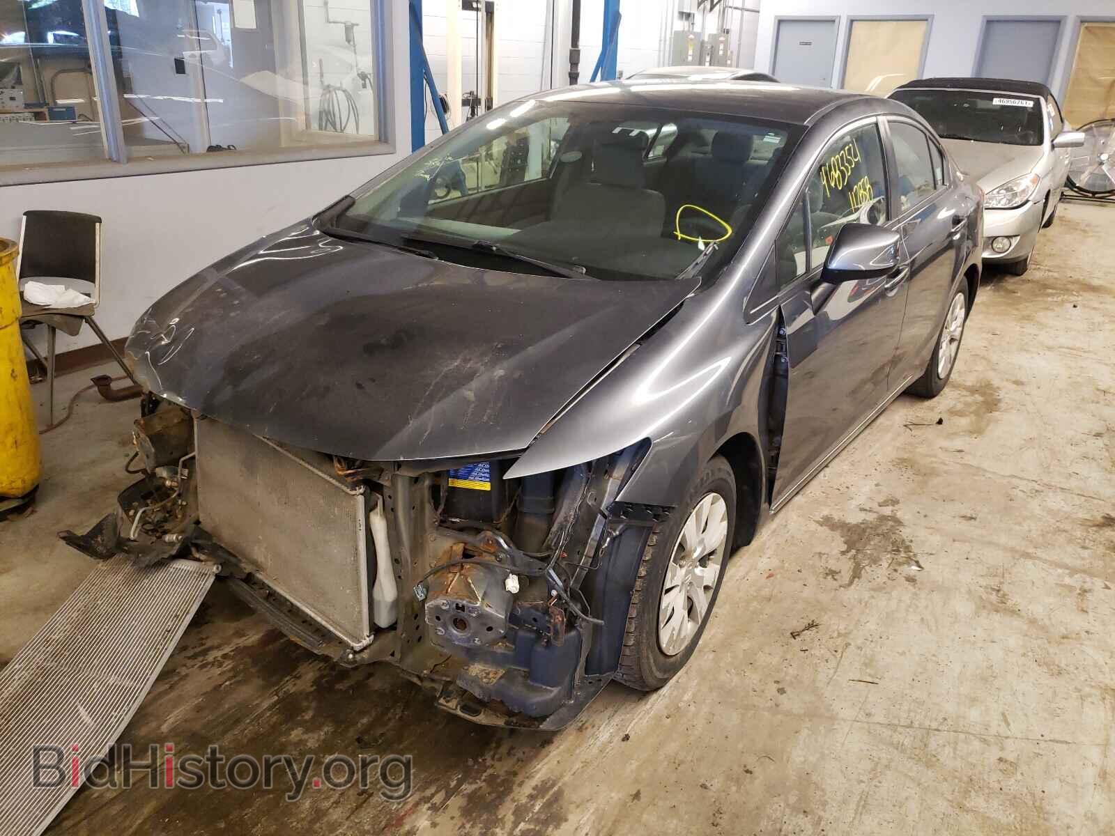 2012 HONDA CIVIC - VIN: 19XFB2E53CE050830 - Фото 2