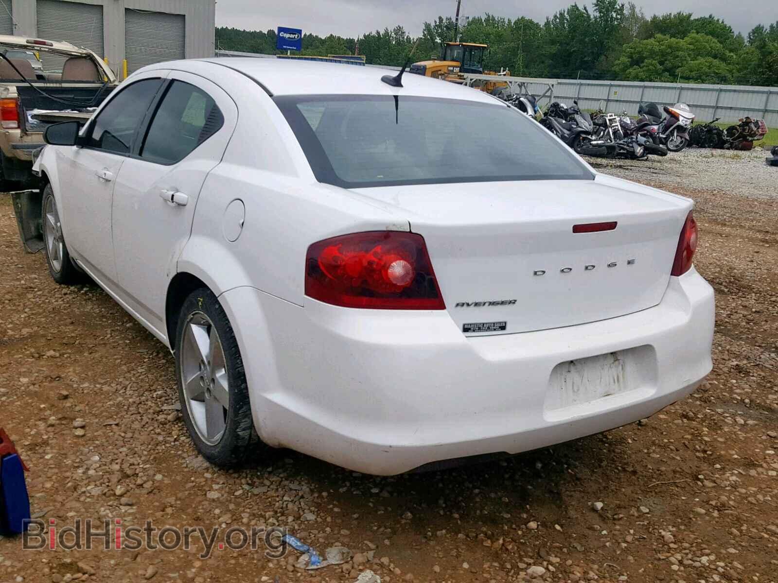 2013 DODGE AVENGER - VIN: 1C3CDZAB8DN536830 - Фото 3