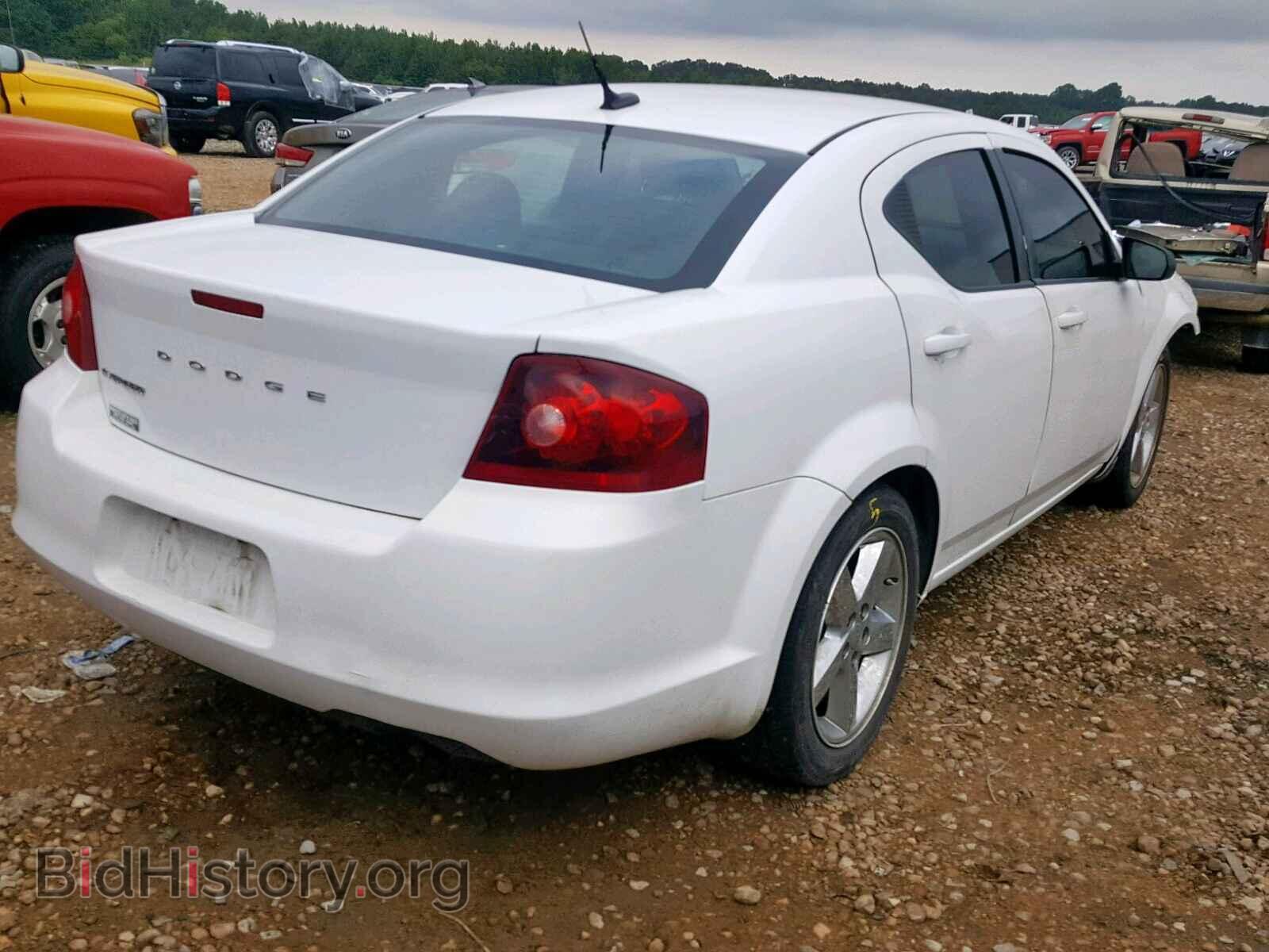 2013 DODGE AVENGER - VIN: 1C3CDZAB8DN536830 - Фото 4