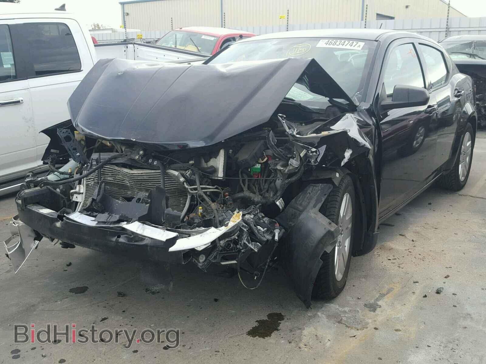 2012 DODGE AVENGER - VIN: 1C3CDZAB2CN260160 - Фото 2
