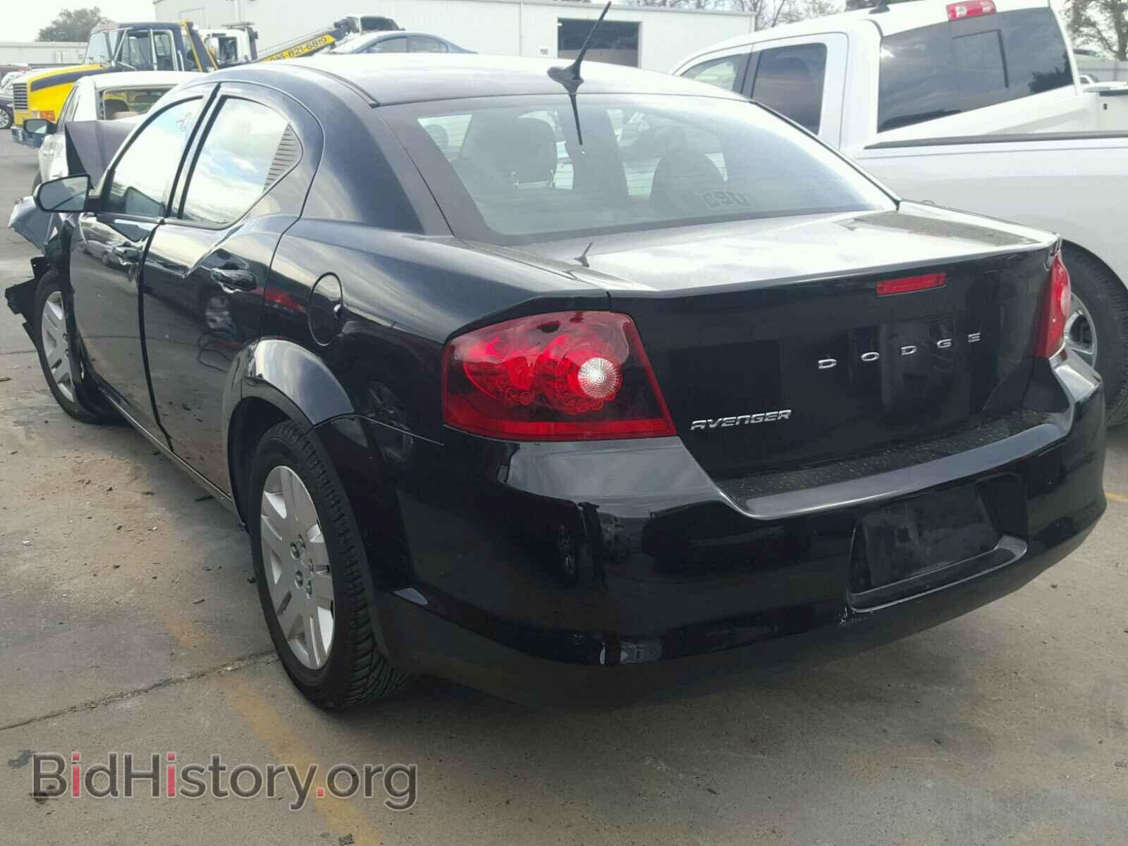 2012 DODGE AVENGER - VIN: 1C3CDZAB2CN260160 - Фото 3