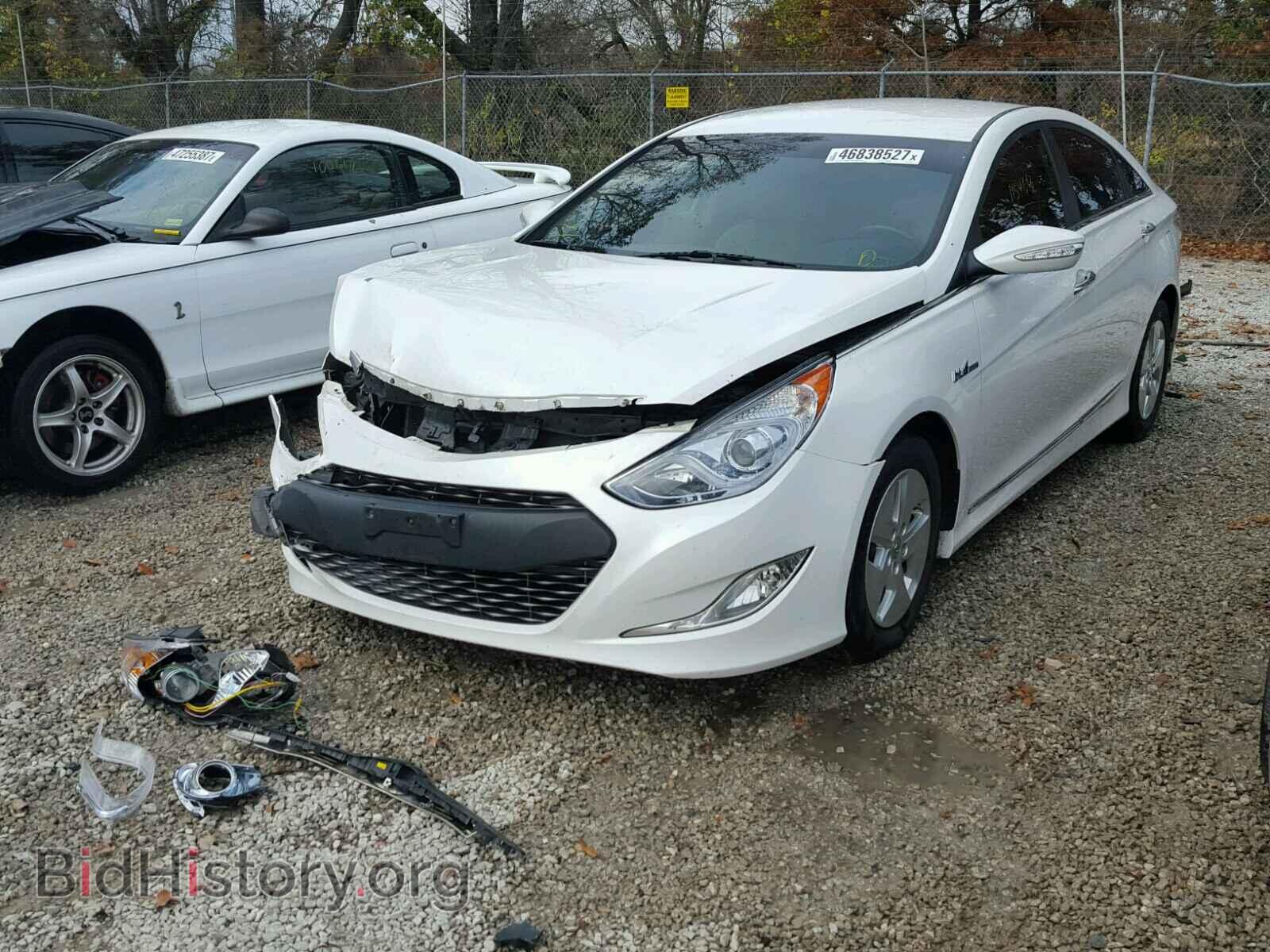 2012 HYUNDAI SONATA - VIN: KMHEC4A47CA034453 - Фото 2