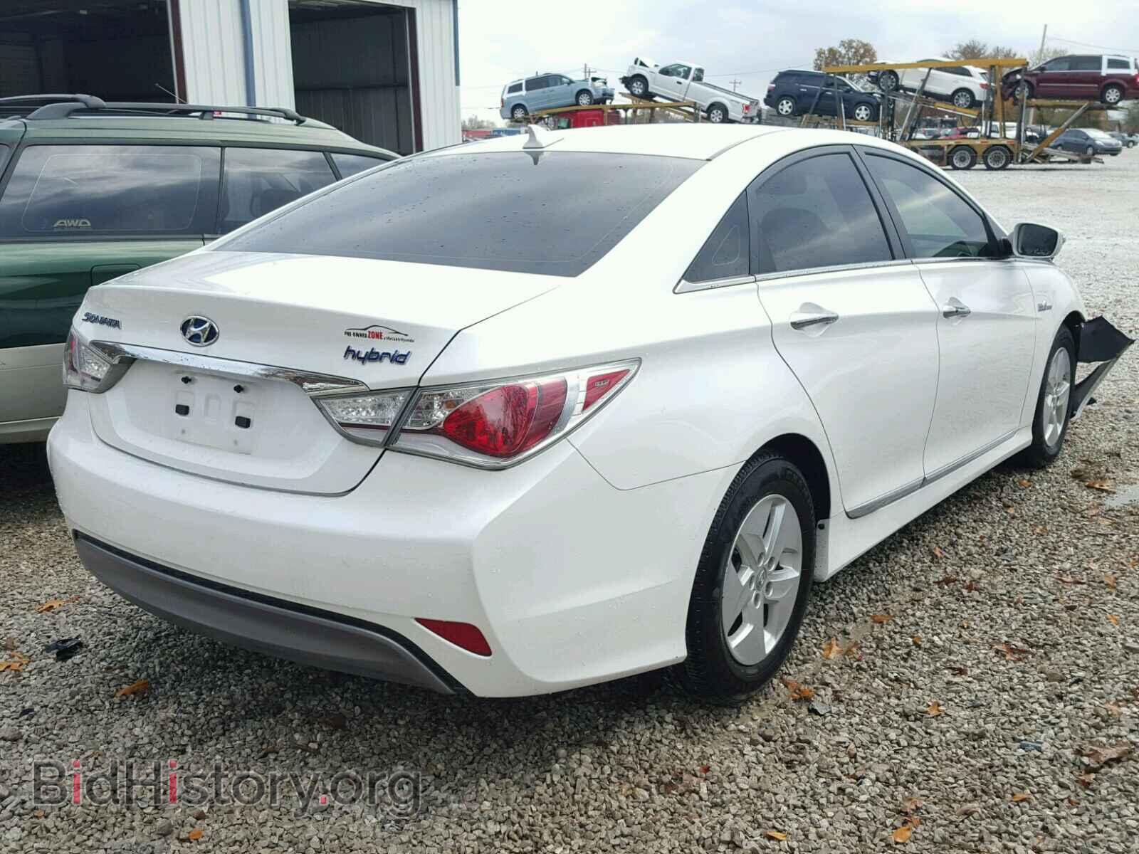 2012 HYUNDAI SONATA - VIN: KMHEC4A47CA034453 - Фото 4