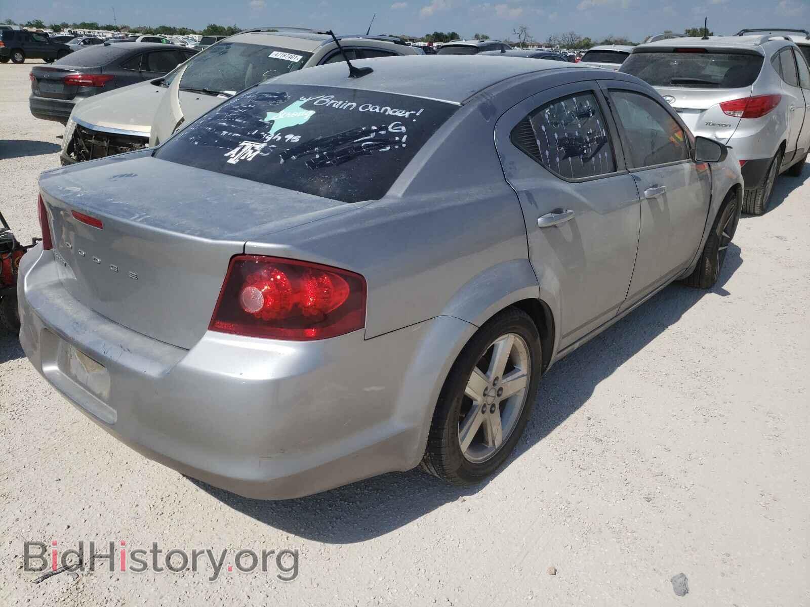 2013 DODGE AVENGER - VIN: 1C3CDZAB6DN517659 - Фото 4