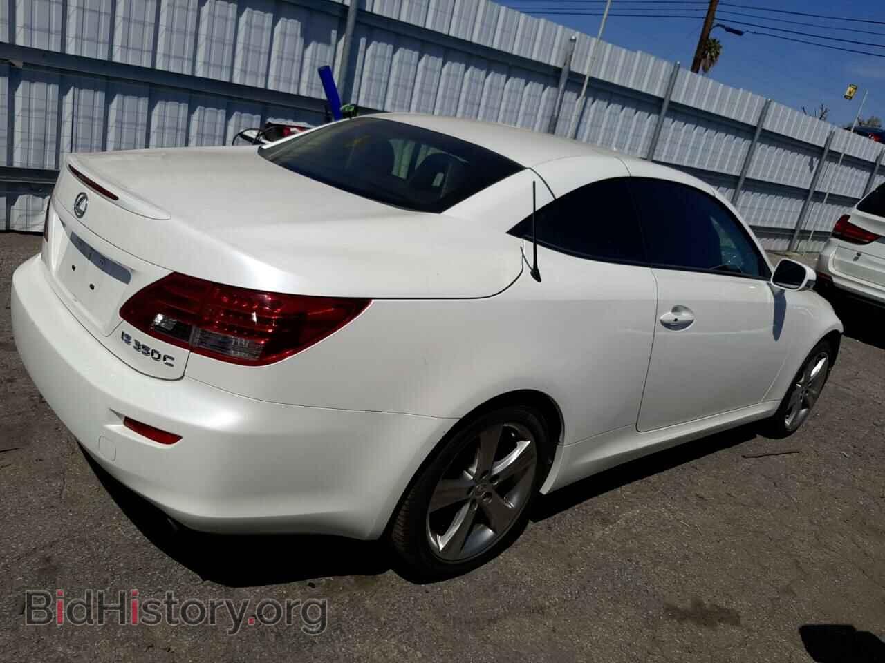 2012 LEXUS IS - VIN: JTHFE2C24C2508368 - Фото 3