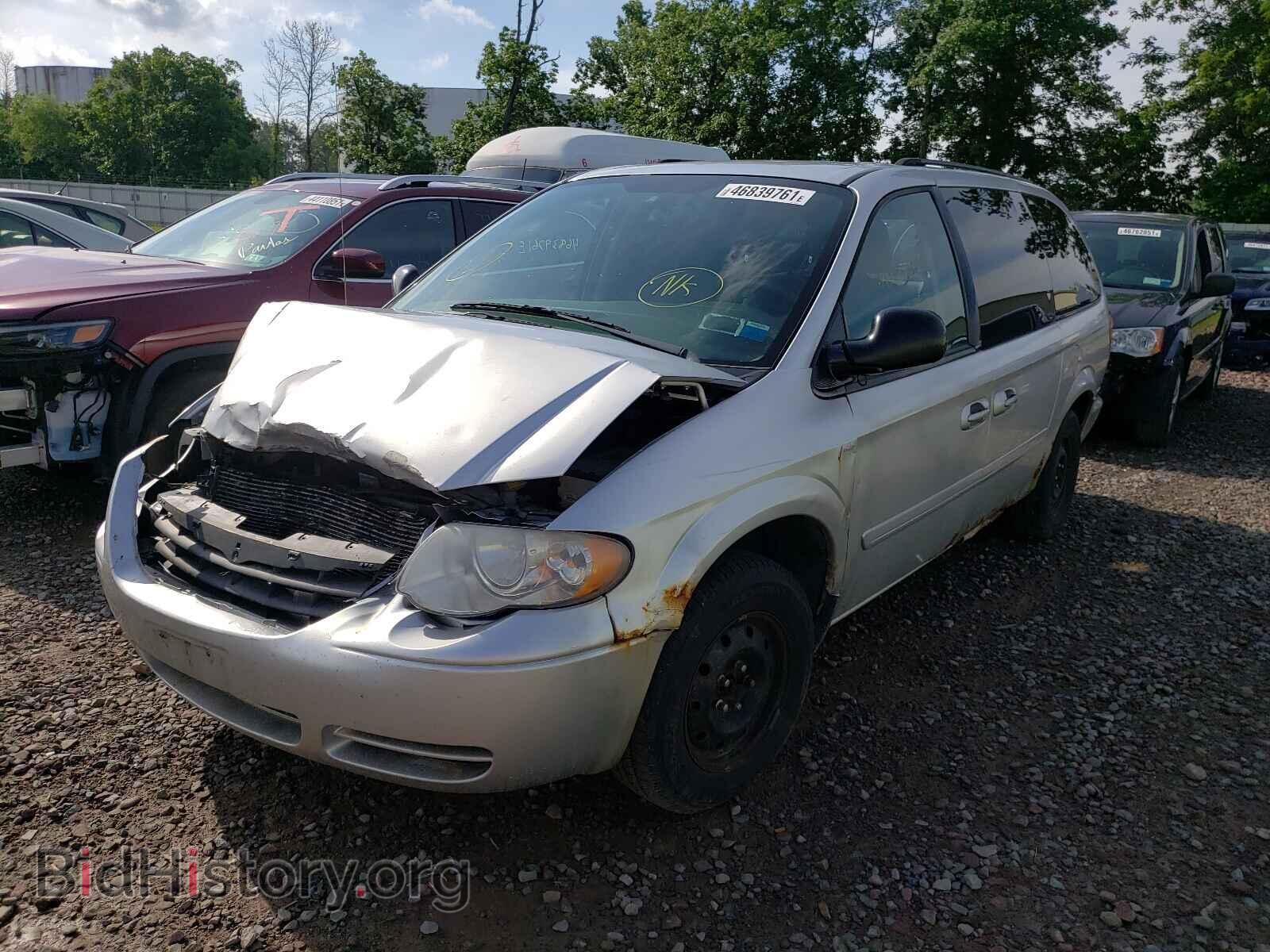 2007 CHRYSLER MINIVAN - VIN: 2A4GP44R87R285535 - Фото 2