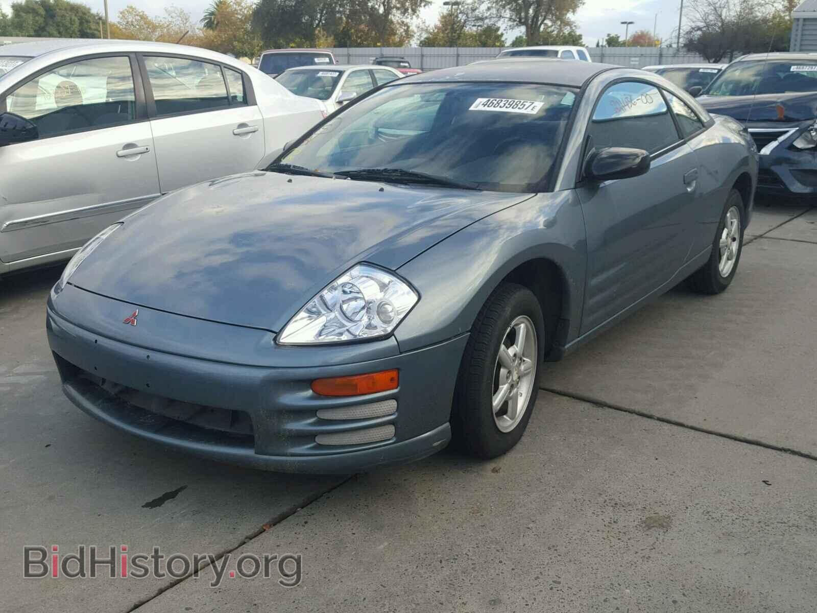 2000 MITSUBISHI ECLIPSE - VIN: 4A3AC34G9YE007710 - Фото 2