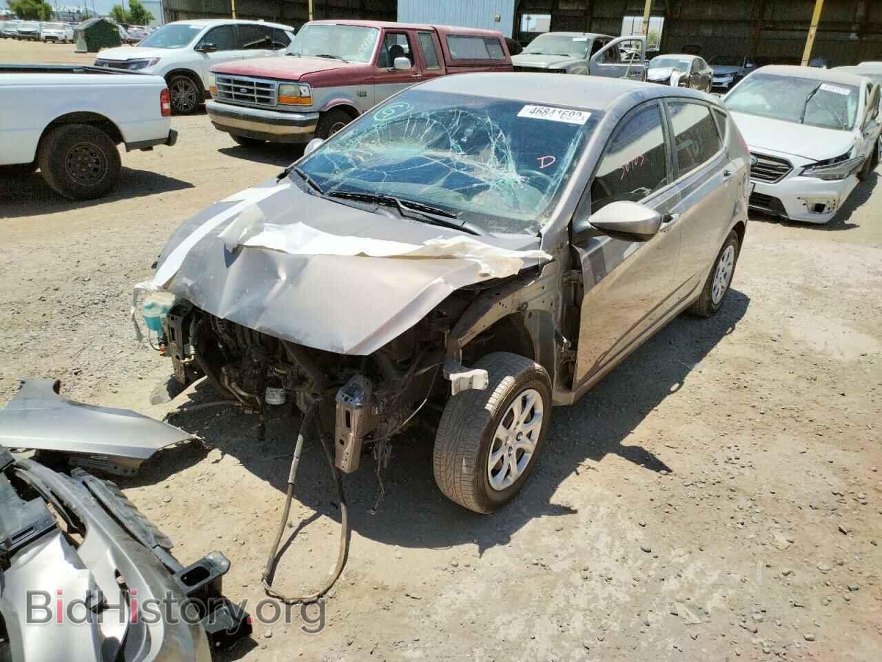 2012 HYUNDAI ACCENT - VIN: KMHCT5AE3CU024488 - Фото 2