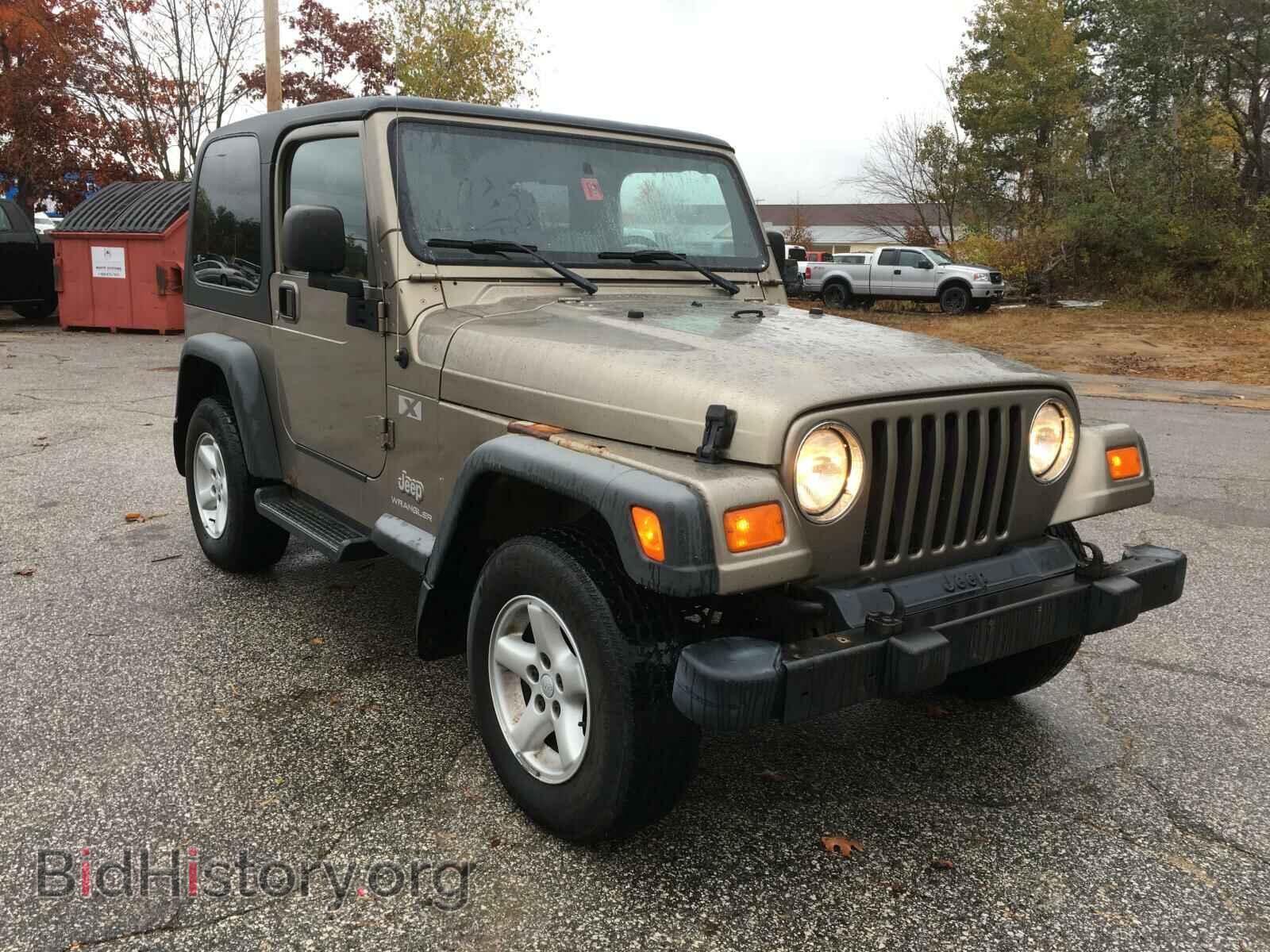 2003 JEEP WRANGLER - VIN: 1J4FA39S73P341902 - Фото 2