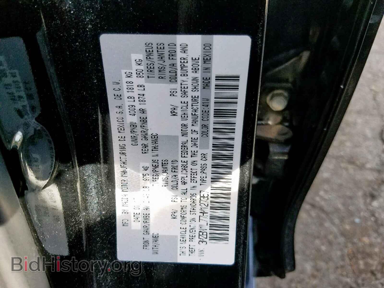 2017 MAZDA 3 - VIN: 3MZBN1L77HM127357 - Фото 10