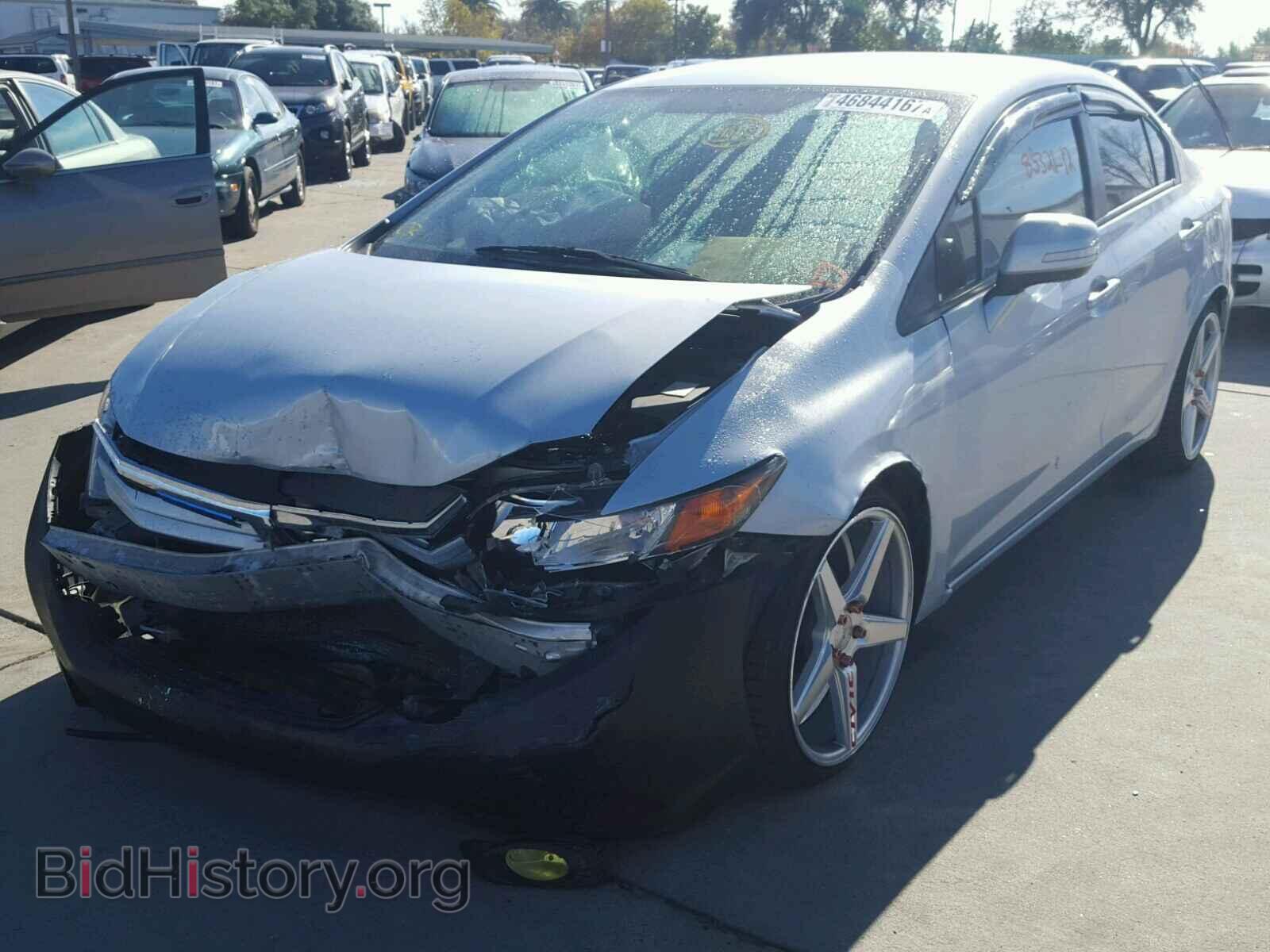 2012 HONDA CIVIC - VIN: JHMFB4F27CS010505 - Фото 2