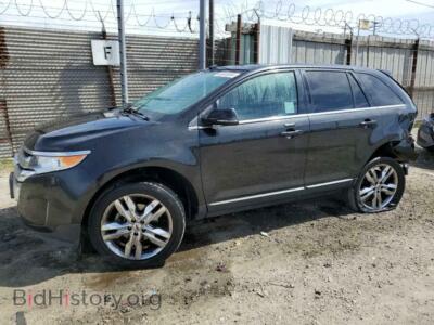 2014 Ford EDGE Limited, black — VIN 2FMDK3KC7EBA06819, Copart