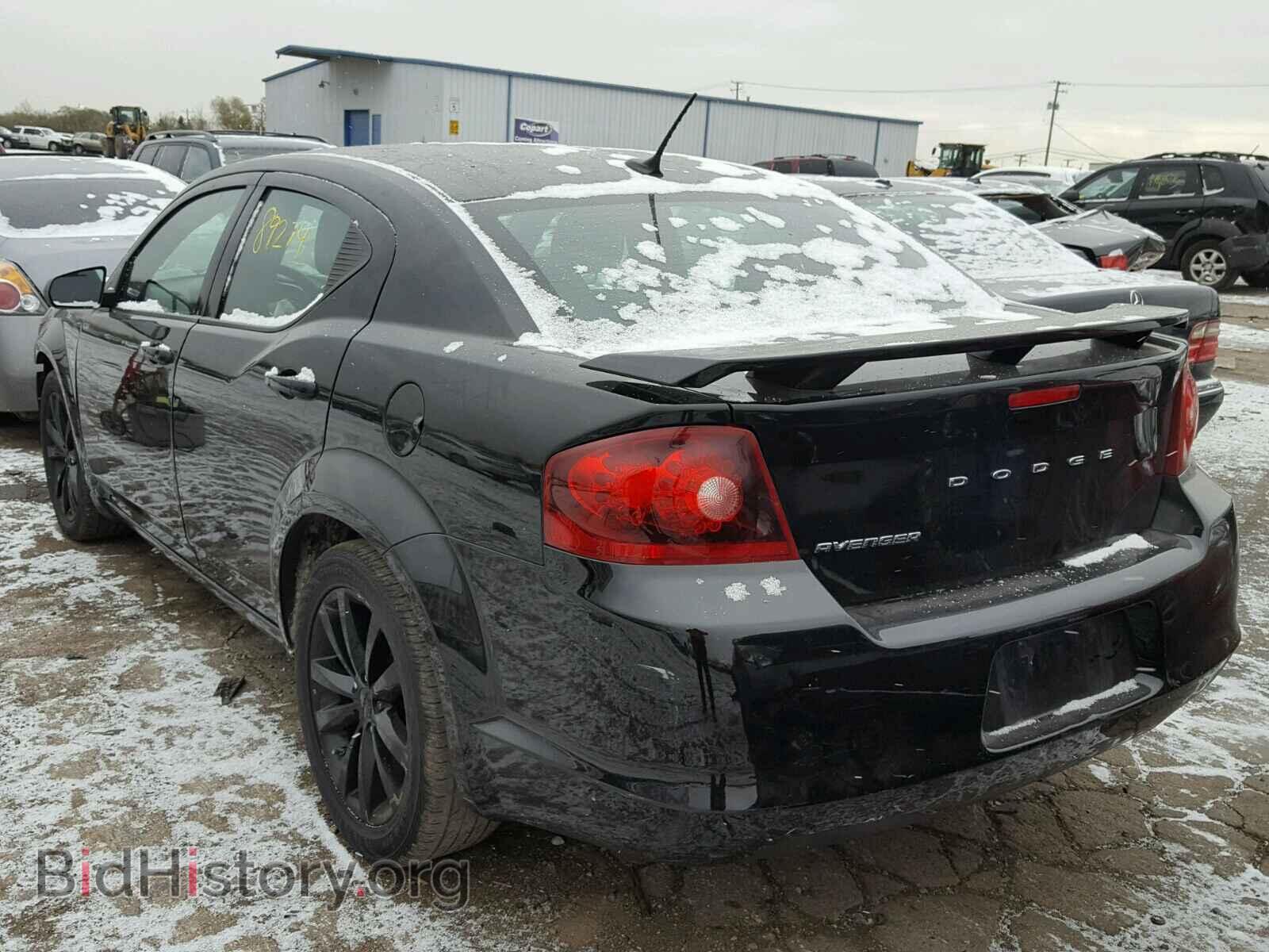 2014 DODGE AVENGER - VIN: 1C3CDZAB7EN233054 - Фото 3