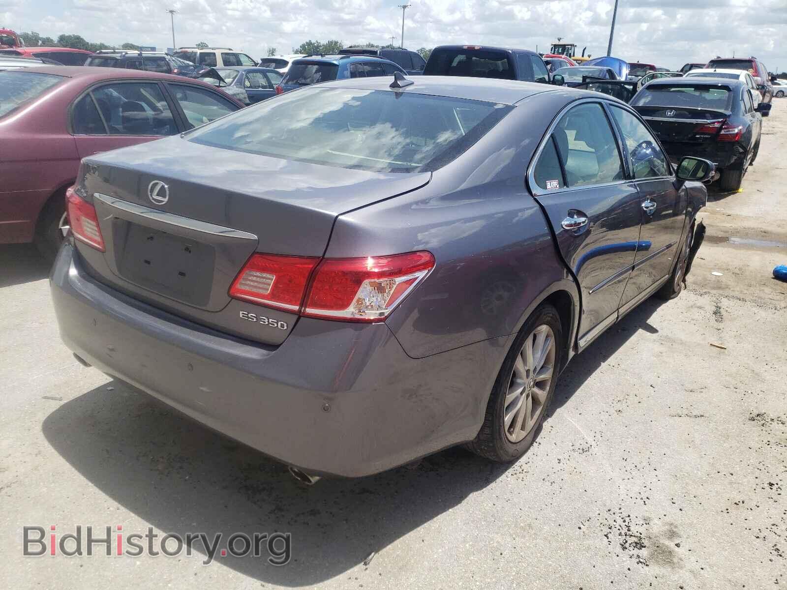 2012 LEXUS ES350 - VIN: JTHBK1EG1C2474836 - Фото 4