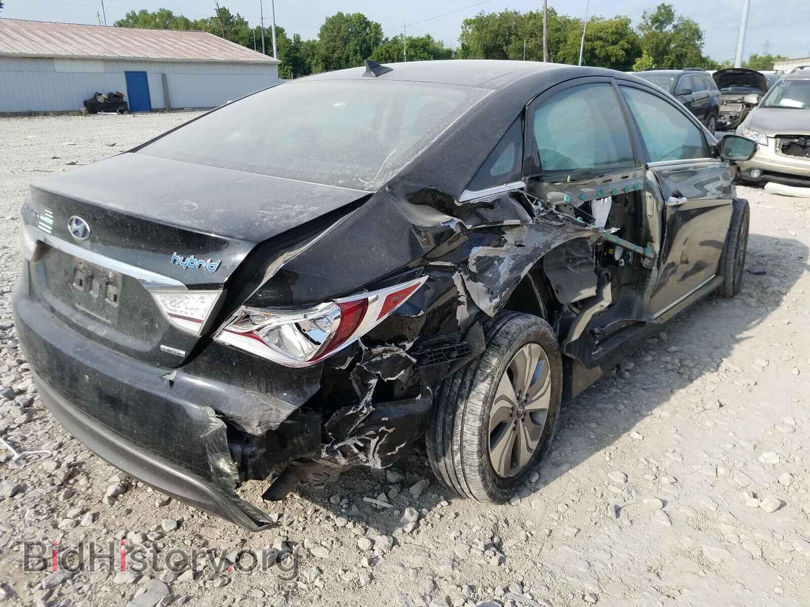 2014 HYUNDAI SONATA - VIN: KMHEC4A49EA115814 - Фото 4