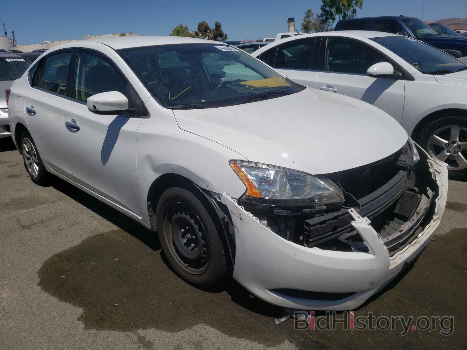 Photo 3N1AB7AP3FY284504 - NISSAN SENTRA 2015