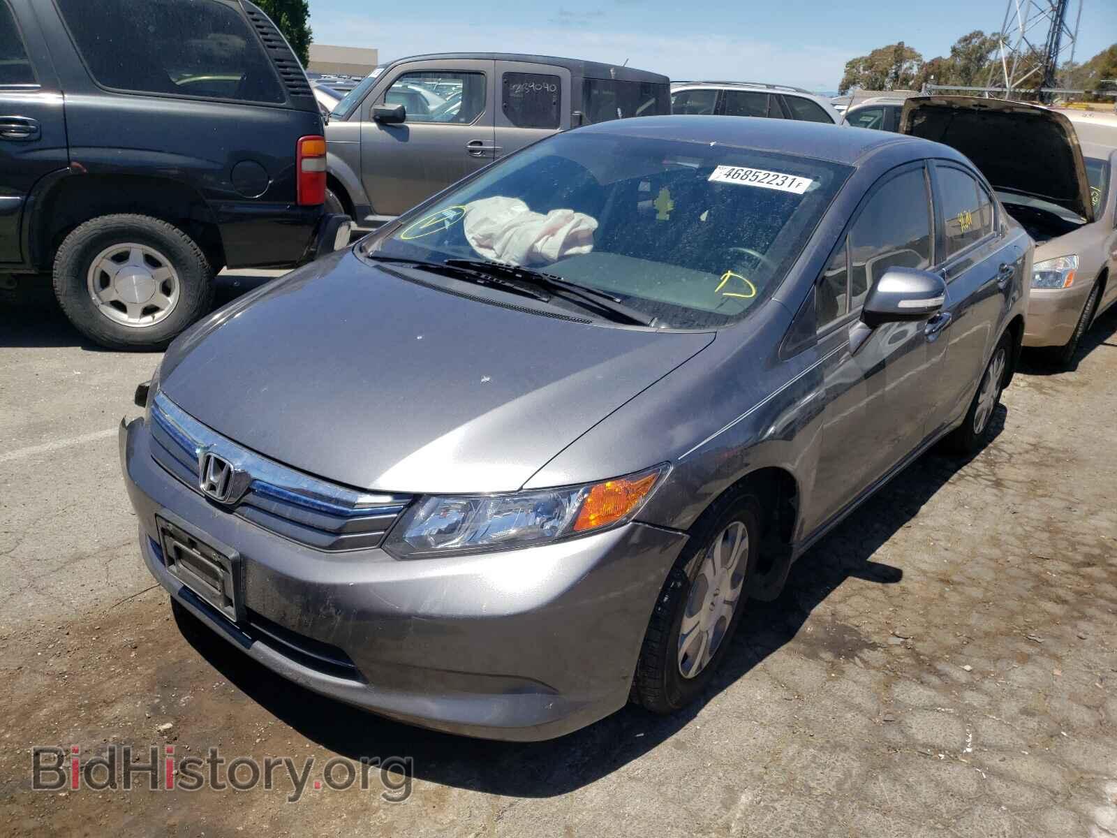 2012 HONDA CIVIC - VIN: JHMFB4F29CS002941 - Photo 2