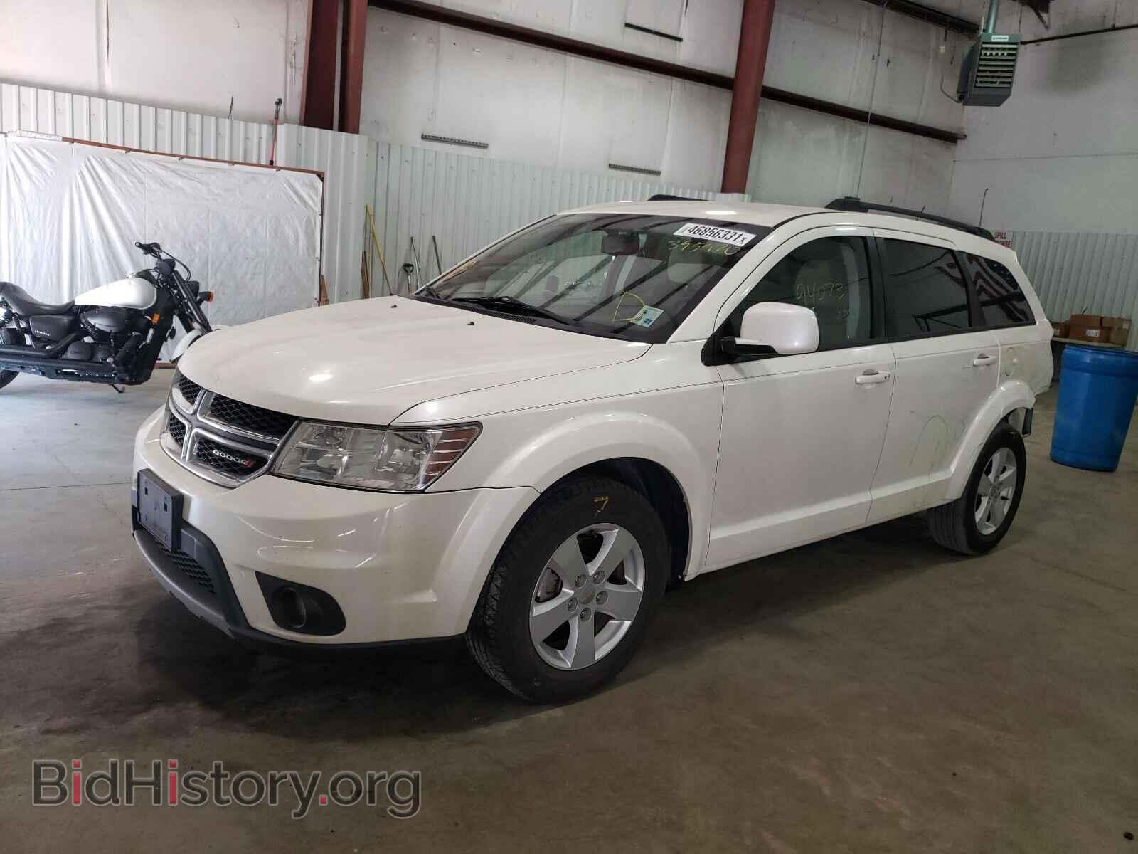 2012 DODGE JOURNEY - VIN: 3C4PDCBG4CT395970 - Фото 2