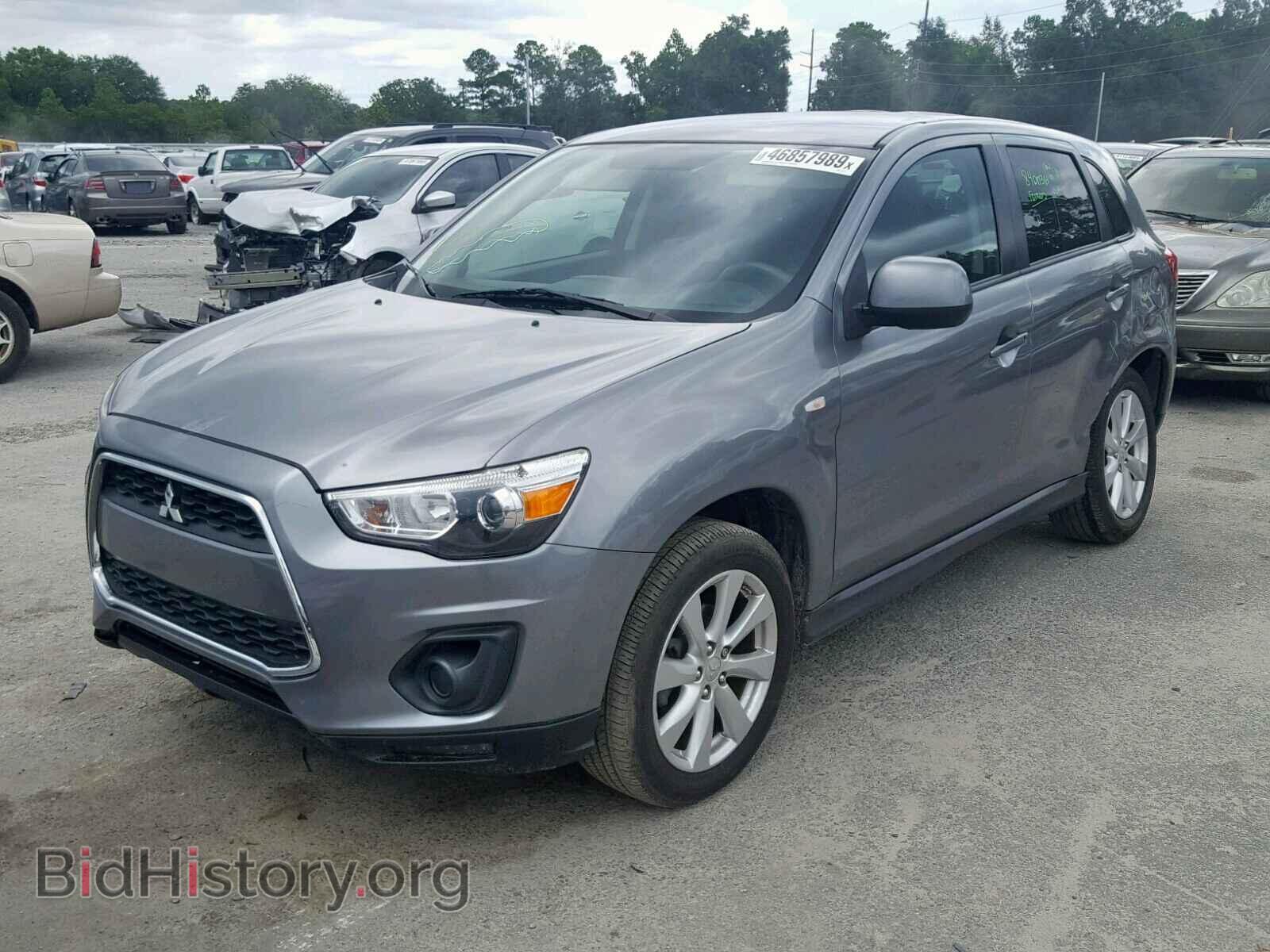 2015 MITSUBISHI OUTLANDER - VIN: 4A4AP3AU8FE014817 - Фото 2