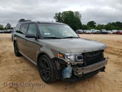2013 Ford FLEX Flex SEL, светло-коричневый — VIN 2FMGK5C88DBD39287, Copart