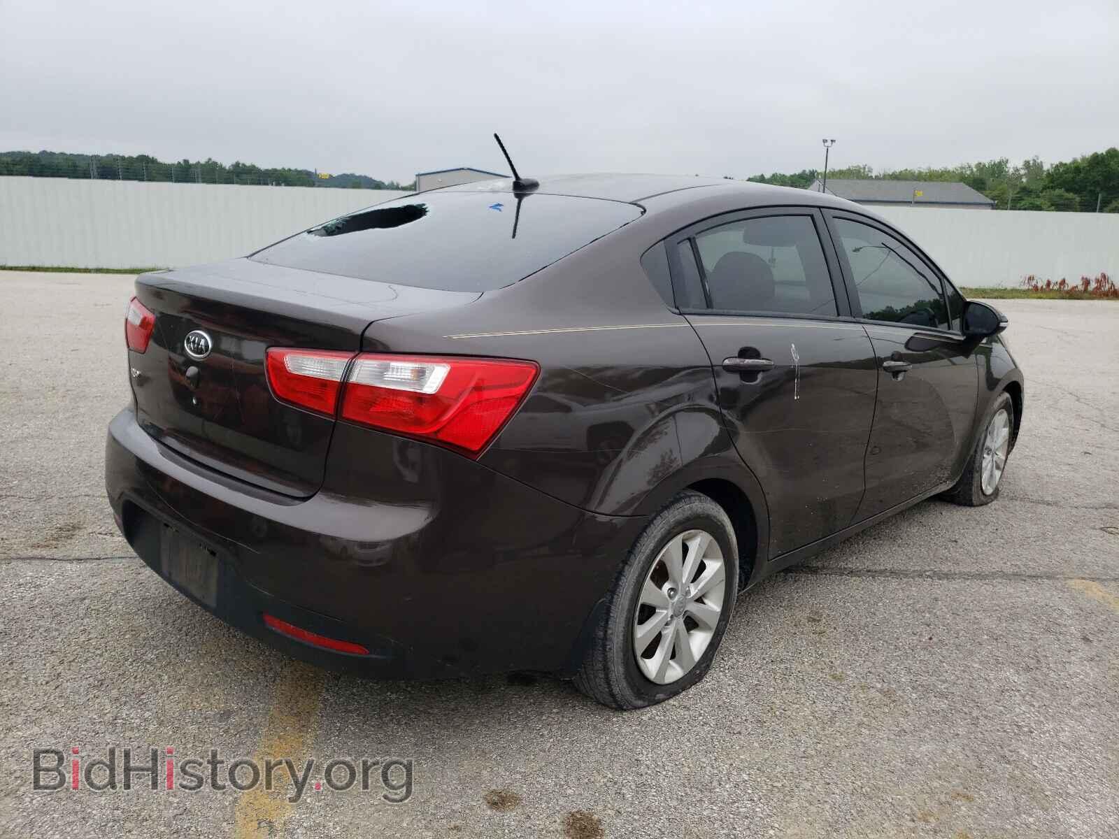 2012 KIA RIO - VIN: KNADN4A34C6063667 - Фото 4