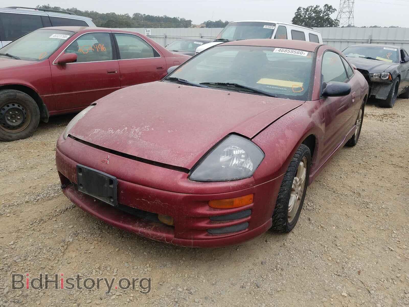 2001 MITSUBISHI ECLIPSE - VIN: 4A3AC84H81E197074 - Photo 2