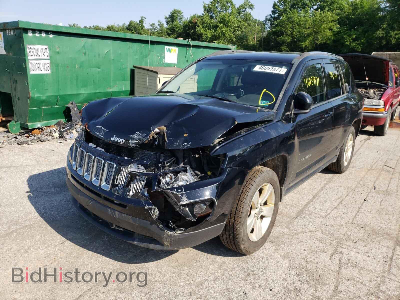 2014 JEEP COMPASS - VIN: 1C4NJDEB0ED599857 - Фото 2