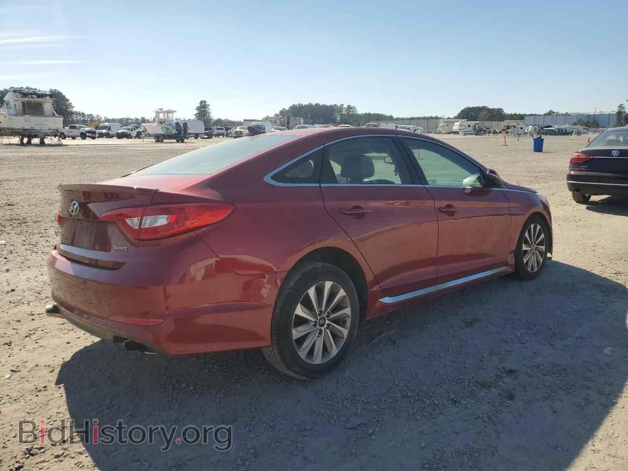 2015 HYUNDAI SONATA - VIN: 5NPE34AF2FH073759 - Фото 3