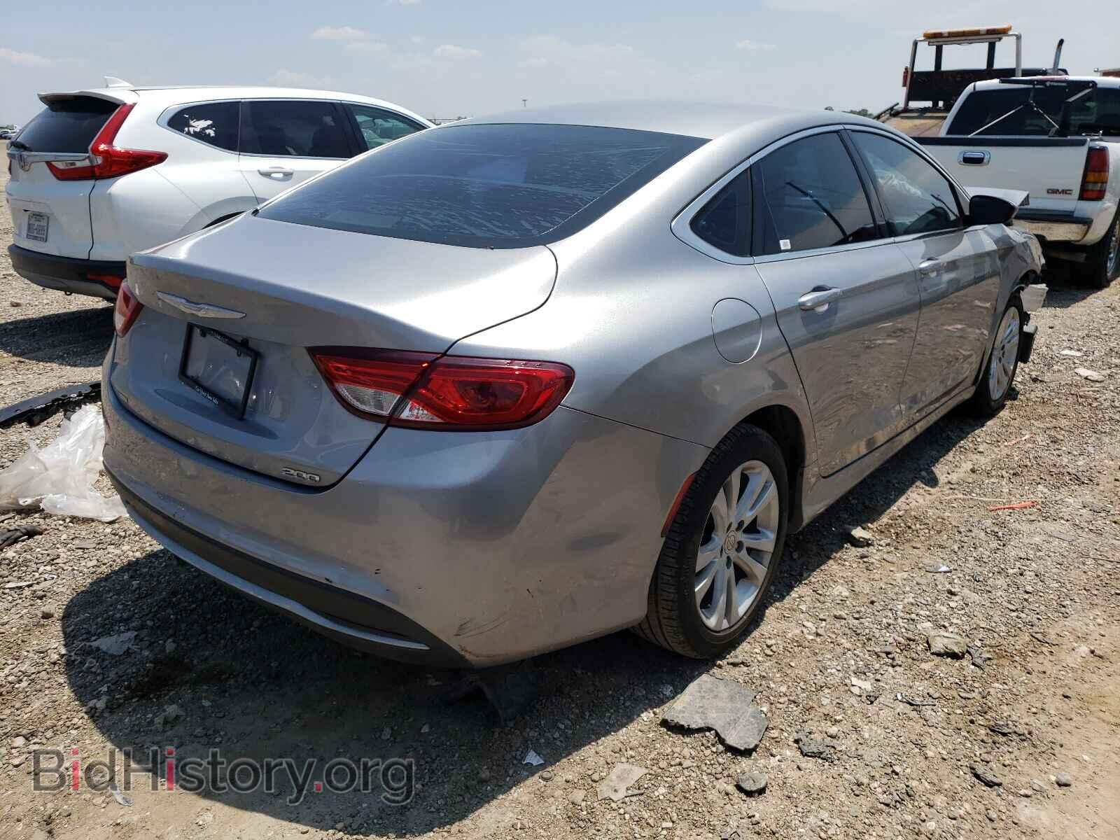 2015 CHRYSLER 200 - VIN: 1C3CCCAB5FN649430 - Фото 4