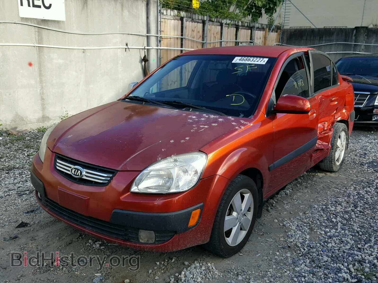 2008 KIA RIO BASE - VIN: KNADE123186322393 - Фото 2
