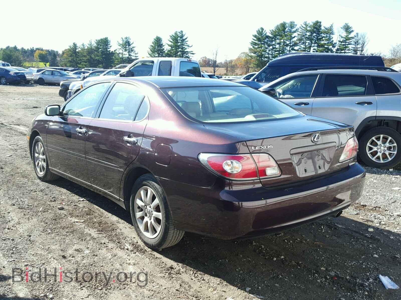 2003 LEXUS ES300 - VIN: JTHBF30G230089353 - Фото 3