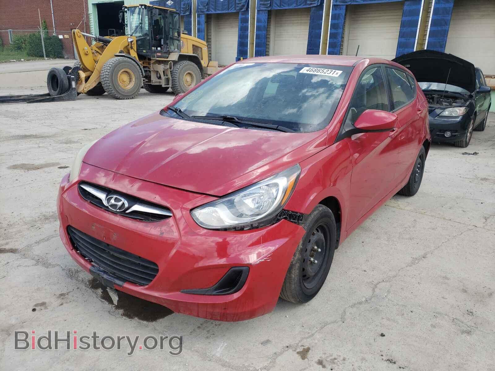 2012 HYUNDAI ACCENT - VIN: KMHCT5AE5CU006123 - Фото 2