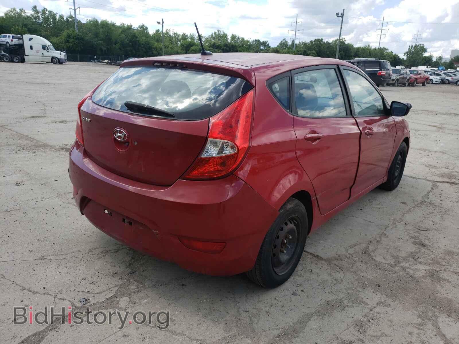 2012 HYUNDAI ACCENT - VIN: KMHCT5AE5CU006123 - Фото 4