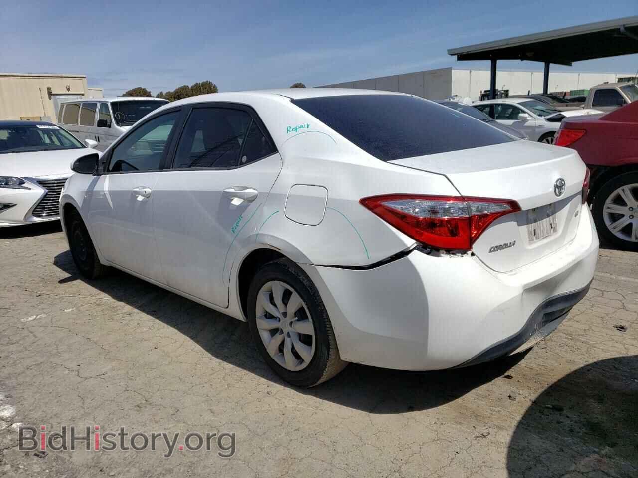 2015 TOYOTA COROLLA - VIN: 2T1BURHE0FC249074 - Фото 2