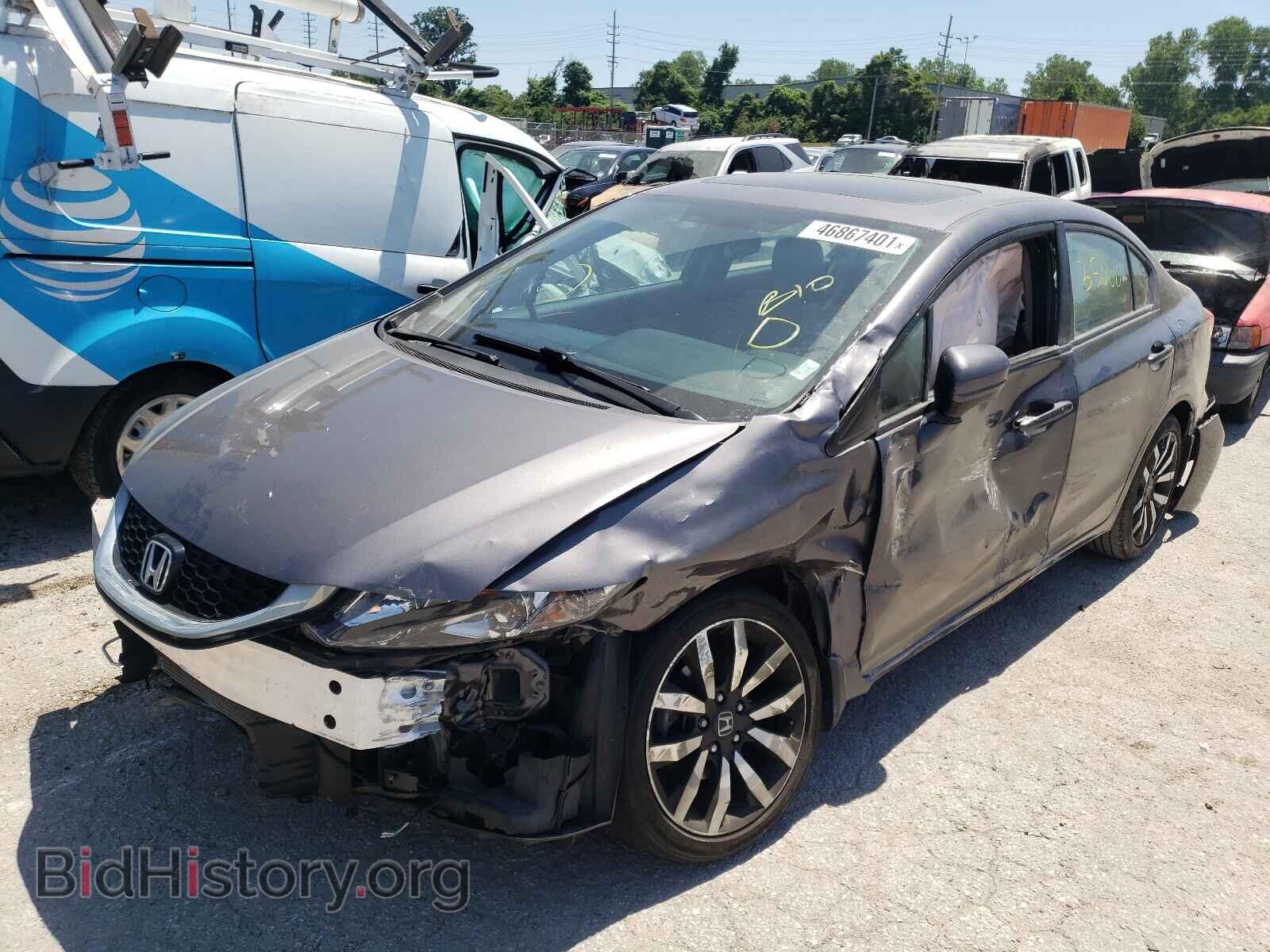 2015 HONDA CIVIC - VIN: 19XFB2F99FE035657 - Фото 2