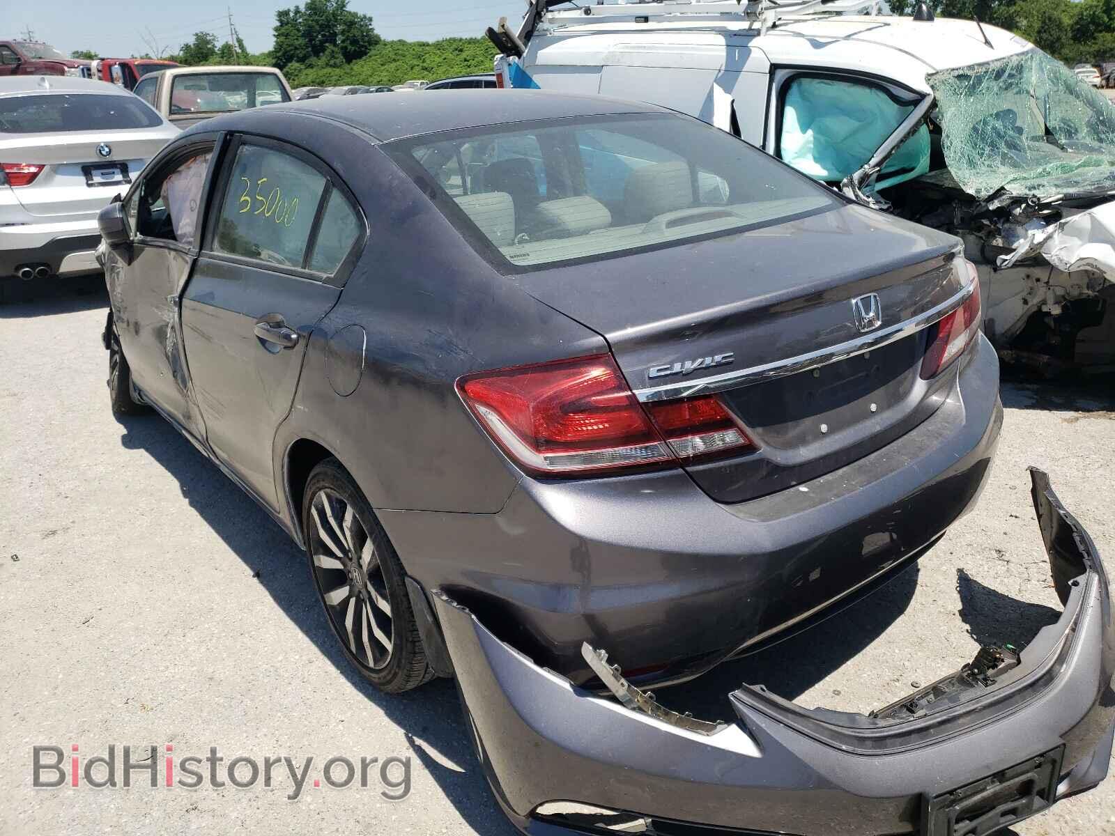2015 HONDA CIVIC - VIN: 19XFB2F99FE035657 - Фото 3