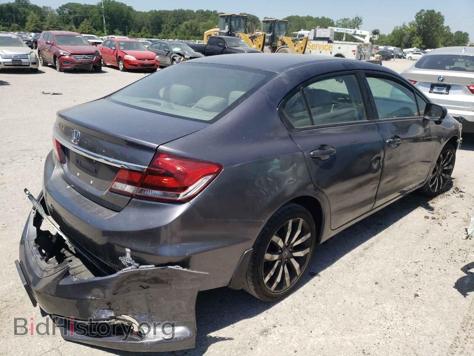 2015 HONDA CIVIC - VIN: 19XFB2F99FE035657 - Фото 4