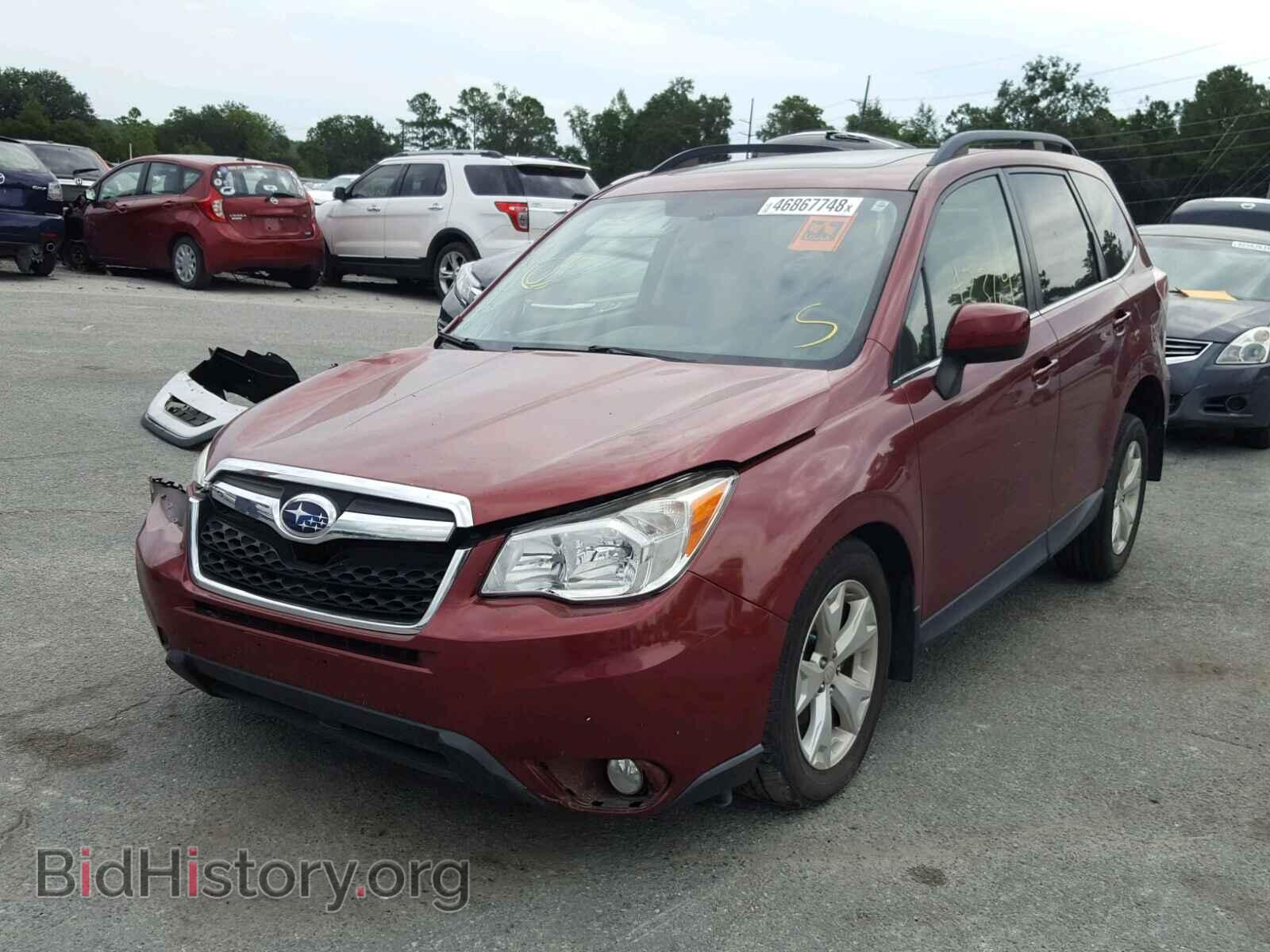 2014 SUBARU FORESTER - VIN: JF2SJAHCXEH520971 - Фото 2