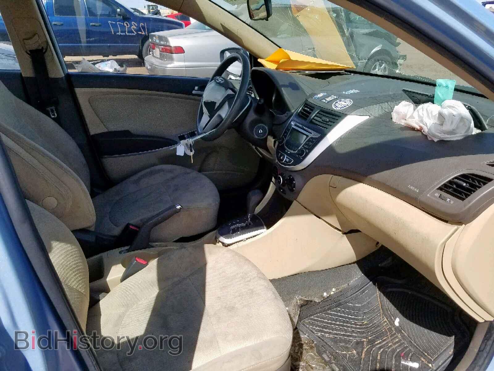 2012 HYUNDAI ACCENT - VIN: KMHCT4AE0CU258372 - Фото 5