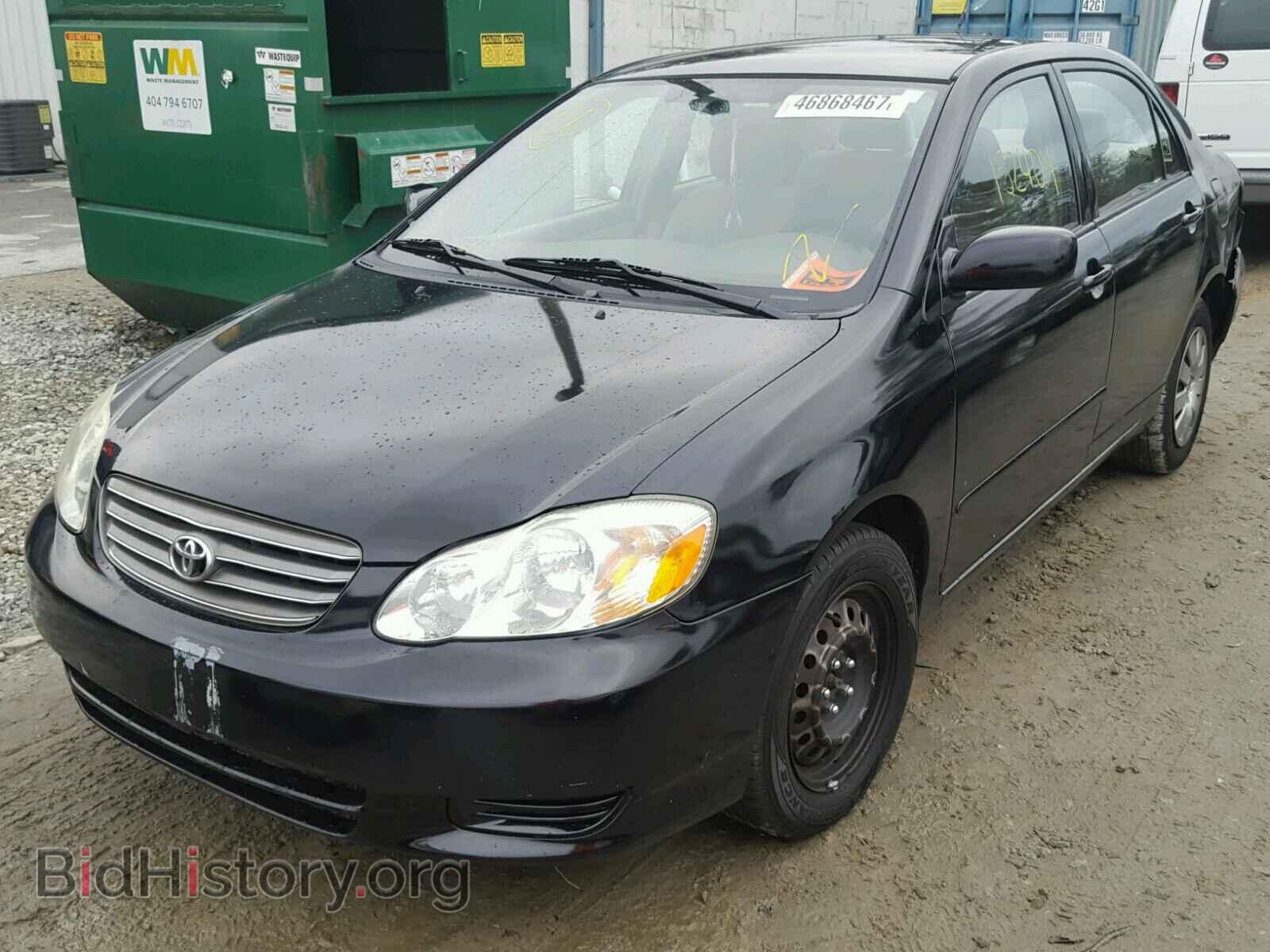 2003 TOYOTA COROLLA - VIN: 2T1BR32E53C002796 - Фото 2